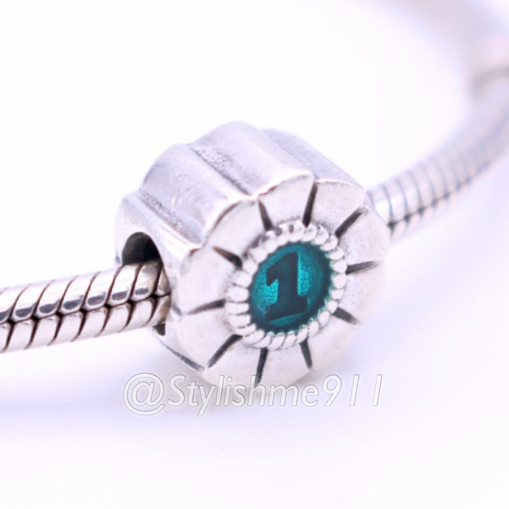 Authentic PANDORA  First Place Blue Ribbon Charm - 790519EN08 - Picture 2 of 11